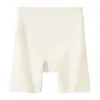 Pantalones Moldeadores Postparto de Cintura Alta sin Costuras para Control de Abdomen de Mujer, Color Base Invisible, Pantalones Cortos de Seguridad, Cómodos, Transpirables, Previenen Accidentes de Vestuario, Levantan los Glúteos
