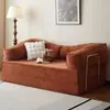 Sofá-Cama para Apartamentos Pequenos, Sofá Estilo Creme para Quarto, Dobrável para Sala de Estar de Aluguel, Sofá Pequeno de Tecido 2025