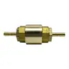 Válvula de retención de boca de pagoda Insertar Manguera de goma Válvula unidireccional Doble cabeza Boca de cobre con resorte Funda de válvula de flujo inverso Manguera de goma de alambre de acero Válvula de tubería de agua