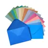 Venta Caliente Transfronteriza A6 Estilo Occidental Colorido Sobre en Blanco Invitación para Boda Fiesta Sobre Estilo Europeo Listo para la Venta