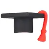 Exclusivo para vendas transfronteiriças: Ponta e tampa de caneta de boné de formatura em PVC, borlas coloridas para a temporada de formatura, proteção de extensão em borracha macia