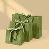 Sacola de Presente Portátil Verde Gucci Transfronteiriça Sacola para Embalagem de Presente de Mão Sacola de Papelão Branco para Armazenamento de Doces e Roupas de Luxo Leve