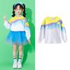 Traje de animadora infantil Ceremonia de apertura de los juegos de la escuela primaria Pantalones de tiras para niño Traje de actuación de jardín de infantes Día Nacional