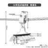 Aço Inoxidável/Galvanizado Polia de Arame de Levantamento Acessórios de Rolamento de Cabo de Aço Guindaste de Ponte Viga de Ângulo Carrinho de Cabo Plano Puxador de Cabo Grampo de Arame