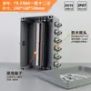 Caja de conexiones a prueba de explosiones EX, caja de conexiones de aluminio fundido para exteriores, caja de terminales de tres vías para motor, caja de distribución metálica