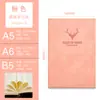 Cuaderno con Logo Personalizado Piel de Oveja Bloc de Notas de Negocios Set de Caja de Regalo Libro de Registro de Reuniones de Negocios con Buena Apariencia