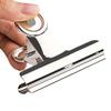 Clip Papelería Fijación Multiusos Organizador Clip Acero Inoxidable Hierro Clip para Billetes Extra Grande Pequeño Libro Clip Pequeño Archivo Hogar