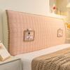 Fábrica de Hebei 26 Cubierta Protectora de Cabecera de Cama Cubierta de Cabecera de Espuma y Algodón Cubierta de Cama de Media Cubierta Suave Venta al por Mayor Sensación de Alta Gama