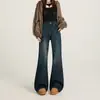 Jeans Acampanados Naranja Infantil # Talla Grande con Forro de Felpa, Sin Estirar, Corte Ajustado, Elásticos, Cálidos, Versátiles, de Campana, Modernos.