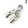 Conectores de Tubo Lean, Diámetro Exterior 28 mm Tubo de Varilla de Alambre Componentes sin Soldadura, Color Acero Inoxidable Accesorios Cromados Conexión Sujetadores