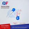 Capacitor cerâmico de alta tensão 1KV104M 0.1UF/100NF capacitor cerâmico azul em linha 104M1000V