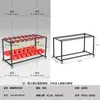 Carrito de Almacenamiento para Palitos de Fideos, Estante de Almacenamiento para Palitos de Esponja de Jardín de Infancia, Carrito de Almacenamiento para Esterillas de Gimnasia Infantil con Ruedas Giratorias, Móvil