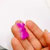Accesorios de Resina de Conejo de Doble Capa para Pascua Accesorios para Joyería DIY Llavero de Pegamento Crema Pendientes Colgante