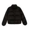 Chaqueta corta y ligera de algodón para mujer, nuevo estilo invierno 2026, abrigo marrón para principios de invierno, chaqueta de algodón cálida, adecuada para figuras petite