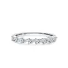Anillo Transfronterizo Europeo y Americano de Plata de Ley S925 Nuevo con Forma de Pera Gota de Agua Incrustado de Diamantes para Mujer, Diseño de Lujo Ligero, Joyería de Estilo Minimalista