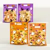 Nuevas Bolsas de Halloween, Bolsas Autoportantes para Dulces, Bolsas de Empaque para Galletas Copo de Nieve Repostería, Bolsas de Cierre Ziplock de Dibujos Animados, Bolsas para Alimentos