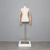 Maniquíes de Medio Cuerpo Femenino, Soporte de Maniquí para Tienda de Ropa, Muñeco Femenino para Escaparate, Maniquí Femenino de Tallas Grandes para Exhibición