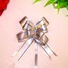 Suprimentos para Casamento Atacado Caixas de Doces Caixas de Presente Decoração Gravata Flores Borda Dourada Flores de Puxar Rosa Laços Pequenos 15mm