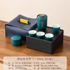 Juego de Té Portátil para Viaje Juego Pequeño Tetera para Exteriores Taza de Té Sencilla Personal para Acampar Taza Rápida Una Tetera Cuatro Tazas