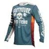 Fasthouse Nueva Ropa de Descenso Transpirable de Manga Larga Ropa para Motocicleta Todoterreno Ropa para Motocicleta Ropa para Ciclismo Camiseta de Secado Rápido para Hombre