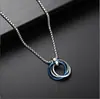 Collar de hip-hop con cadena de acero y titanio que combina con todo, colgante de celebridad de Internet con personalidad callejera de marca de moda para hombre, cadena de lana con rebote Didi, accesorios colgantes