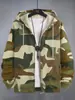 Moletom com capuz masculino novo para outono e inverno da TEMU, jaqueta de moda estampada, cardigã casual esportivo