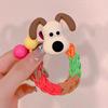 Lindos anillos de pelo de dibujos animados para niños, cuerda para el pelo para niñas, accesorios para el cabello del bebé sin dañar el cabello.