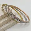 Pulseira de Gipsófila em Aço Titânio para Mulheres Atacado Processo de Cravação de Diamante de Precisão CNC Joias Simples de Luxo Leve Fornecimento Direto da Fábrica