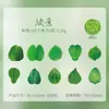 Cinta de Día Hermoso: Hojas de la Serie Champs-Elysees Diario Creativo de Plantas Pegatinas Decorativas DIY, 8 Diseños