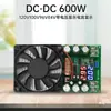 Módulo Buck de Alta Potencia 600W Ajustable Pantalla de Voltaje y Corriente 84V-120V Fuente de Alimentación Controlador LED Solar
