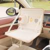 Volante Criativo de Carro Encosto de Banco de Carro Dobrável Prato de Jantar Pequena Mesa Mesa para Computador Bolsa de Armazenamento Multifuncional Pendurada