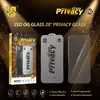 Fornecimento exclusivo transfronteiriço de película de vidro temperado anti-espião de tela cheia simples para iPhone 17 Pro, película de proteção de privacidade transparente de alta definição para celular