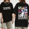Camiseta con estampado divertido para estación independiente de Amazon TAYLOR SWIFT Hombres y mujeres europeos y americanos casual manga corta venta al por mayor