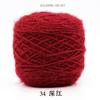 Bufanda grande de terciopelo de ardilla de lana tejida a mano para hombre y mujer, sombrero de gancho, lana gruesa mohair, hilo largo de seda brillante