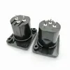 Suministro Directo de Fábrica Socket XLR de Tres Pines Niquelado Patas Rectas Portatarjetas de Plástico Portatarjetas de 3 Pines Portatarjetas XLR Macho