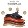 Palo de Masaje Triángulo de Madera para Ala de Pollo Palo para Puntos de Acupuntura del Pie Masajeador de Meridianos de Puntos de Acupuntura Estiramiento de Tendones del Pie
