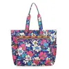 Nova Bolsa de Tecido Oxford Grande Capacidade Ombro Único Bolsa Grande para Meia-Idade Casual Ombro Único Bolsa de Compras Mãe Nylon Bolsa Feminina