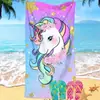 Toalhas de Praia de Microfibra Populares e de Alto Giro Cuidadosamente Selecionadas, Toalhas de Banho Absorventes Estampadas para Adultos, Toalhas de Secagem Rápida para Férias na Praia