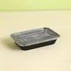 Caja de Almuerzo Rectangular Desechable para Llevar con Tapa, Engrosada y a Prueba de Fugas, Caja de Empaque para Catering Apta para Microondas