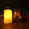 Vela de simulación, vela oscilante, diseño de escena romántica, accesorios, lámpara de vela electrónica, vela electrónica LED transfronteriza