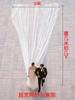 3 m de largura véu longo estúdio de fotografia fotografia casamento fundo fio macio branco vestido de noiva tecido de malha tecido