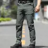 2026 Comercio Exterior Verano Hombres Nuevo Versátil Holgado Pantalones Deportivos Exteriores Color Sólido Estilo Militar Pantalones de Trabajo Mayoreo