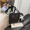 Bolso de Axila con Patrón de Cielo Estrellado de Alta Apariencia Estilo Coreano para Mujer 2026 Nuevo Bolso de Hombro Elegante para Salir, Trabajar y Viajar