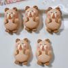 Acessórios de Joias de Resina Atacado Acessórios DIY Materiais Artesanais Fivelas de Sapatos Chapéus Cola Creme Adereços de Cabeça Capivara