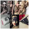 Lencería Sexy, Ropa Sexy de Malla, Bata de Pareja Estilo Uniforme, Medias Negras para Mujer con Abertura en la Entrepierna, Atrevido Conjunto de Una Pieza de Malla