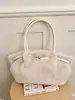 Bolso de felpa para axila de gran capacidad de moda transfronteriza, bolso estilo cesta de verduras de alta calidad, bolso de hombro tipo tote versátil, simple y moderno