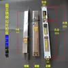 Pieza de pestillo para marco de puerta con espacio ajustable antirrobo, Pieza guía de caja de pestillo para cuerpo de cerradura Bawang, Accesorios de cerradura de puerta ajustables 40388