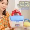 Bolsa de Cosméticos Casa Pequena Fofa Grande Capacidade Alto Valor Portátil Impermeável Viagem Bolsa de Armazenamento Bolsa de Higiene Espessada