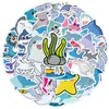 50 lindas pegatinas de graffiti de animales marinos de viento pegatinas de animales creativas para taza de agua computadora pegatinas decorativas impermeables