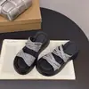 Moda Nueva Chanclas de Plataforma para Exteriores con Pedrería para Mujer, Verano 2026, Chanclas de Deslizamiento Perezosas para Personas Pequeñas